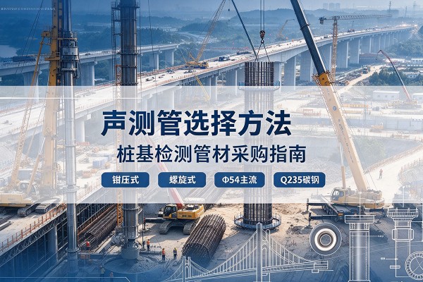 双城声测管选型标准
